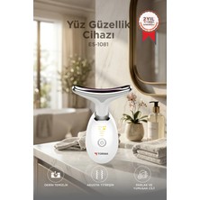 Sora Home Elektronik Beyaz Yüz Masaj Aleti Sıkılaştırıcı ve Yaşlanma Karşıtı Bakım Cihazı Tip