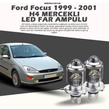 Furens Ford Focus 1999-2001 Mercek LED Xenon Uzun - Kısa Tek Renk Beyaz
