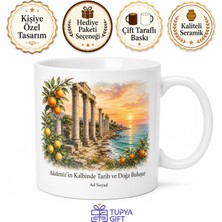 Tupya Gift Mersin Soli Pompeiopolis Sahil Bandı Narenciye Bahçesi Kupa Bardak Hediye