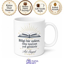 Tupya Gift Okul Müdürü Için Kişiye Özel Isimli Baskılı Kupa Bardak Ofis Hediyesi