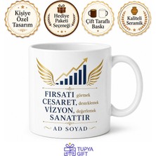Tupya Gift Melek Yatırımcı Sermaye Piyasası Uzmanı Girişim Desteği Değerleme Hediye Kupa Bardak