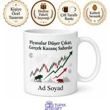 Tupya Gift Borsa Broker Ekran Başında Al Sat Emri Seans Sonu Stres Hisse Senedi Kupa Hediye