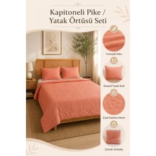 Uykuperest Flora Somon Ince Kapitoneli Uyku Seti Çift Kişilik 220X235