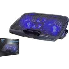 Hadron HD2008 15" 4 Fanlı Laptop Soğutucu LED Sessiz Çalışma (Kdo)