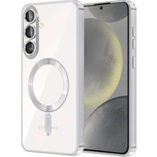 Grandor Samsung Galaxy S25 Fe Kross Magneticsafe Kapak - Gümüş