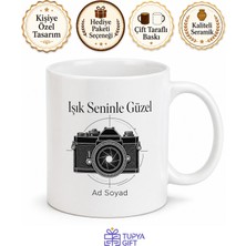 Tupya Gift Fotoğrafçı Için Özel Tasarım Seramik Baskılı Kupa Bardak Stüdyo Hediyesi