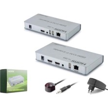 Hadron HDX1424 HDMI Kvm Ip Extender H.264 Loop Out Ir 1080P 60 Hz 200 M Gri (Kdo)