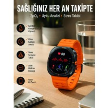 M Merc Giyim Akıllı Saat Müzik Dinleme Nabız Ölçer Nfc ve Gps Uyumlu Sesli Asistan Yeni Nesil