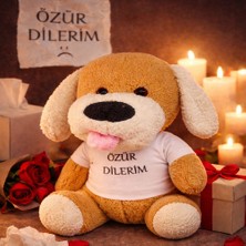 Birsence Özür Dilerim Tişörtlü Peluş Oyuncak Köpek