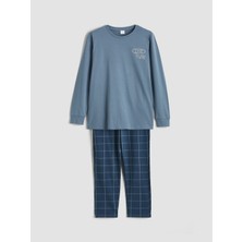Lc Waikiki Yeni Sezon New York Baskılı Erkek Çocuk Pijama Takımı