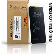 Tkgz - Xiaomi Redmi Note 13 Pro Plus -5g- Ile Uyumlu LCD Ekran Dokunmatik Servıce Pack LCD OLED Full Çıtalı
