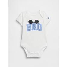 Gap Bebek Beyaz Disney Grafik Baskılı Bodysuit