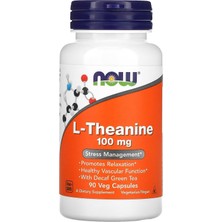 Now Foods L-Theanine 100 Mg 90 Kapsül