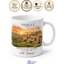 Tupya Gift Yeşilli Tarihi Dokusu ve Doğası Mardin Hatırası Kupa Bardak Hediye