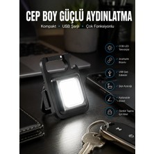 Shoppingfestr LED Işık Acil Durum Işığı Çok Fonksiyonlu Mıknatıs Özelliği Tk