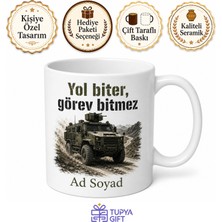 Tupya Gift Özel Harekat Şoförüne Operasyon Bölgesi Zırhlı Araç Güvenli Sürüş Kupa Hediye Bardak