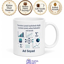 Tupya Gift Veri Bilimcisine Hediye Big Data Istatistik Makine Öğrenimi Baskılı Kupa Bardak