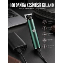 Shoppingfestr Tıraş Makinesi Saç Sakal Ense Çizim Ayarlanabilir Başlık Yeni Nesil Tk