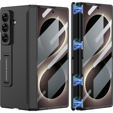 Nihcase Samsung Galaxy Fold 8 Ultra Kılıf Kıpta M-Magnet Sert Kapak