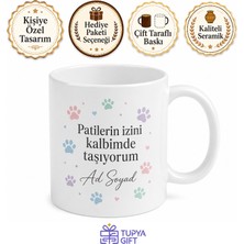 Tupya Gift Kişiye Özel Hayvan Dostu Mesajlı Kupa Bardak | Isimli Hediye