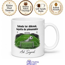 Tupya Gift Halı Saha Maçı Bekleyenlere Hafta Sonu Golcüsü Asist Ustası Kupa Bardak Hediye