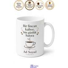 Tupya Gift Kişiye Özel Ofis Kahvesi Baskılı Kupa Bardak Isimli Hediye