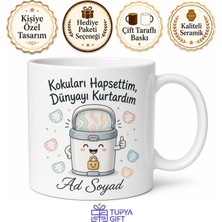 Tupya Gift Koku Hapseden Çöp Kovası Anneler Için Kupa Bardak Hediye Kirli Bez Çöpü Temalı