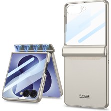 Nihcase Samsung Galaxy Flip 8 Kılıf Kıpta M-Magnet Sert Kapak