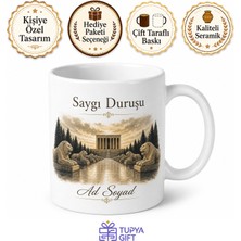 Tupya Gift Anıtkabir Aslanlı Yol Saygı Duruşu Ata'ya Hasret Kupa Bardak Hediye