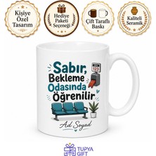 Tupya Gift Randevu Alanlara Hastane Randevusu Muayene Sırası Bekleyen Kupa Bardak Hediye