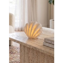 The Mia Marin LED Aydınlatmalı Istiridye Deniz Kabuğu 13CM