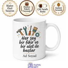 Tupya Gift Kendin Yap Meraklısı Için Kişiye Özel Baskılı Kupa Bardak Hediye