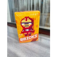 Pulvento Mini Iron Man Figürlü Bricks Yapı Oyuncakları Superhero Serisi MZ-069 Iron Man Figürlü Building Block