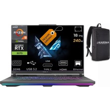 Asus Rog Strix G18 Amd Ryzen 9 8940HX G814PP-S9006W-K22 24GB 1tb+1tb RTX5070 8gb W11HOME 18" 240Hz Wqxga Taşınabilir Bilgisayar