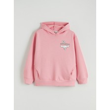 Lc Waikiki Yeni Sezon Cinnamoroll Baskılı Kız Çocuk Kalın Sweatshirt