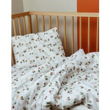 Pithy 100X200 Çocuk Montessori Nevresim Takımı Lastikli Çarşaflı %100 Pamuk-Village