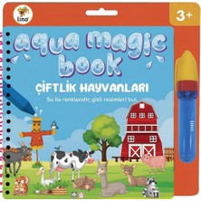 Uravas Store Aqua Magic Book Çiftlik Sihirli Boyama Kitabı