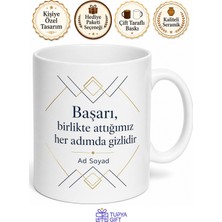Tupya Gift Isimli Firma Kupası Baskılı Kurumsal Hediye Kupa Bardak Özel Tasarım