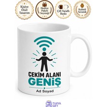 Tupya Gift Wifi Sinyal Gücü Çizimli Çekim Alanı Geniş Popüler Insan Kupa Bardak Hediye