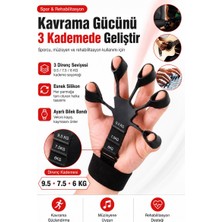 Evgereçlerim Bilek Güçlendirme ve Ön Kol Kas Geliştirme Aleti Esneyebilen Kavrama El Parmak Spor Aparatı