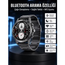 M Merc Giyim Çağrı Cevaplama Sesli Asistan Çoklu Dil Desteği 5.0 Bluetooth Akıllı Saat