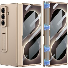 Nihcase Samsung Galaxy Fold 8 Ultra Kılıf Kıpta M-Magnet Sert Kapak