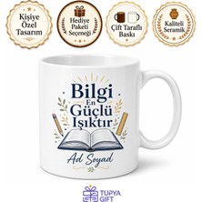 Tupya Gift Isimli Okul Kupası Kişiye Özel Baskılı Hatıra Hediye Bardak Mezuniyet