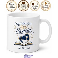 Tupya Gift Öğrenci Temsilcisine Hediye Kampüsün Sesi Lider Ruhlu Öğrenci Kupa Bardak