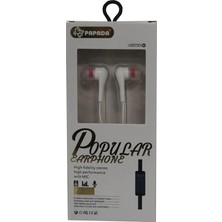 Megatech Papada PA300 Beyaz Mikrofonlu Kulaklık (Kdo)