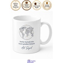 Tupya Gift Dış Ticaret Uzmanı Sınırları Aşan Isim Yazılı Kupa Bardak Hediye