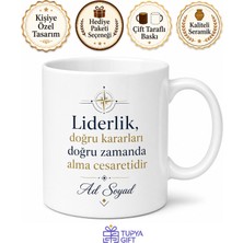 Tupya Gift Yönetici Takım Lideri Karar Verici Ceo Kupa Bardak Hediye Özel Tasarım