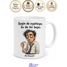 Tupya Gift Gözaltı Torbalarıyla Mesaiye Başlayan Plaza Çalışanı Isyan Kupa Bardak Hediye