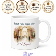 Tupya Gift Müze Müze Gezip Sanat Soluyanlara Kültür Elçisi Hediye Kupa Bardak