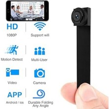 Nanocamcoders 1k° 1080P Mini Wifi Güvenlik Kamerası Mikro Gözetleme Güvenlik Gizli Video Güvenlik Kamera Uzak Izle